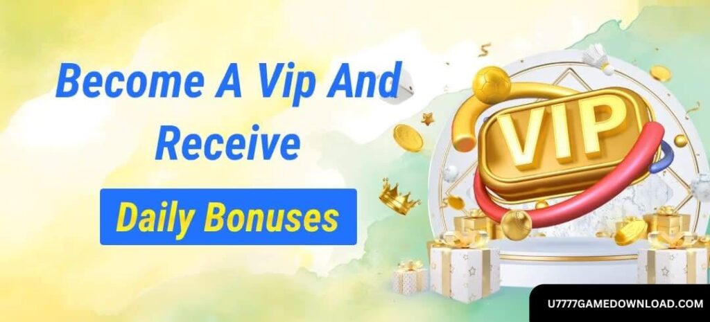 U7777- VIP AGENT BONUS